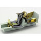 Eduard 49605 1/48 F-4B seatbelts Photo-Etched for Aircraft Photo etched set Eduard 49605 1/48 F-4B seatbelts Photo-Etched for Aircraft Photo etched set