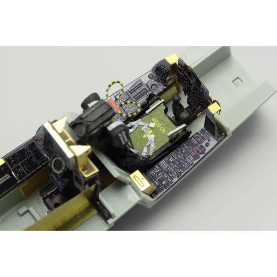 Eduard 49605 1/48 F-4B seatbelts Photo-Etched for Aircraft Photo etched set Eduard 49605 1/48 F-4B seatbelts Photo-Etched for Aircraft Photo etched set