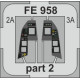 Eduard 49958 1/48 Rafale C interior Photo-Etched for Aircraft Photo etched set