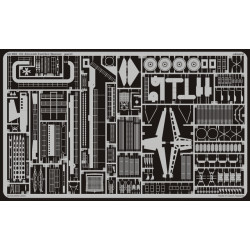 Eduard 53005 1/350 US Aircraft Carrier Hornet 0 Photo-Etched for Ships Photo etched set