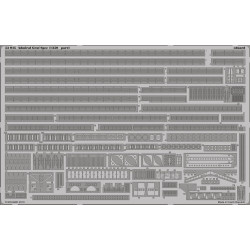 Eduard 53045 1/350 Admiral Graf Spee 0 Photo-Etched for Ships Photo etched set