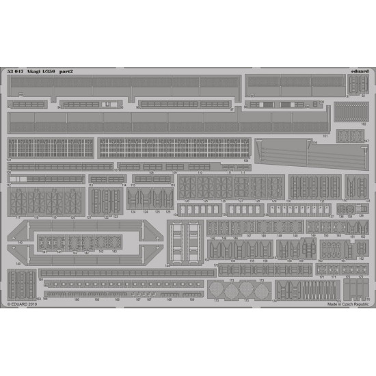 Eduard 53047 1/350 Akagi 0 Photo-Etched for Ships Photo etched set Eduard 53047 1/350 Akagi 0 Photo-Etched for Ships Photo etched set