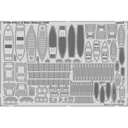 Eduard 53092 1/350 Prince of Wales lifeboats 0 Photo-Etched for Ships Photo etched set