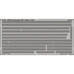 Eduard 53094 1/350 HMS Dreadnought 1907 railings 0 Photo-Etched for Ships Photo etched set