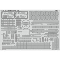 Eduard 53099 1/200 USS Arizona part 1-cranes 1/200 Photo-Etched for Ships Photo etched set