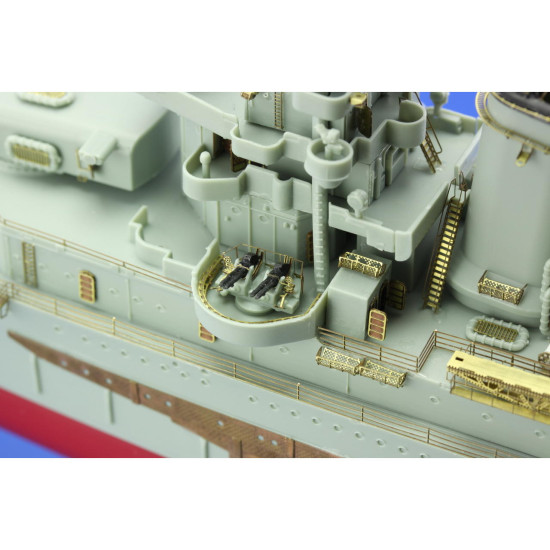 Eduard 53101 1/350 USS CA-35 Indianapolis 0 Photo-Etched for Ships Photo etched set