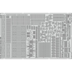 Eduard 53104 1/200 USS Arizona part 3-life boats 1/200 Photo-Etched for Ships Photo etched set