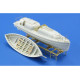 Eduard 53104 1/200 USS Arizona part 3-life boats 1/200 Photo-Etched for Ships Photo etched set Eduard 53104 1/200 USS Arizona part 3-life boats 1/200 Photo-Etched for Ships Photo etched set
