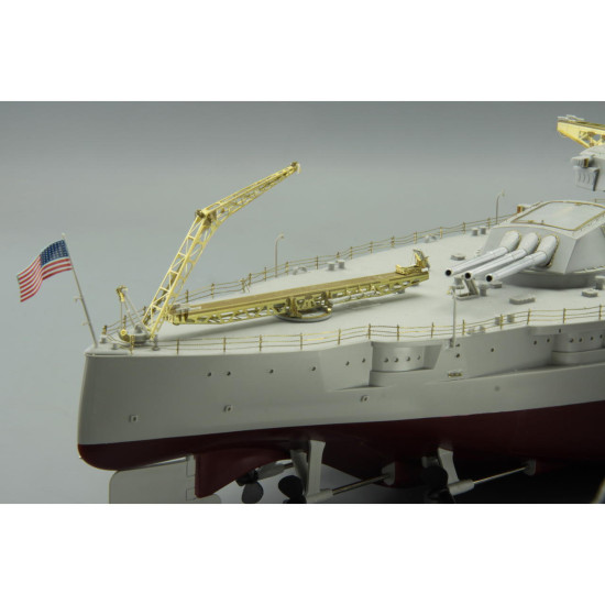 Eduard 53111 1/200 USS Arizona part 5 - railings 1/200 Photo-Etched for Ships Photo etched set Eduard 53111 1/200 USS Arizona part 5 - railings 1/200 Photo-Etched for Ships Photo etched set