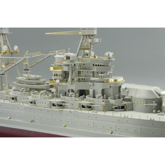 Eduard 53112 1/200 USS Arizona part 6 - superstructure 1/200 Photo-Etched for Ships Photo etched set Eduard 53112 1/200 USS Arizona part 6 - superstructure 1/200 Photo-Etched for Ships Photo etched set
