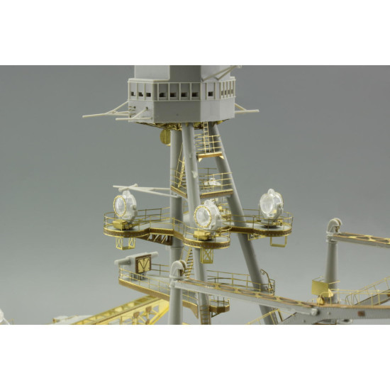 Eduard 53112 1/200 USS Arizona part 6 - superstructure 1/200 Photo-Etched for Ships Photo etched set Eduard 53112 1/200 USS Arizona part 6 - superstructure 1/200 Photo-Etched for Ships Photo etched set