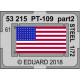Eduard 53215 1/72 PT-109 Photo-Etched for Ships Photo etched set