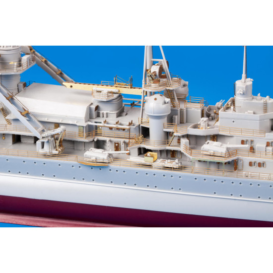 Eduard 53241 1/350 DKM Blücher 0 Photo-Etched for Ships Photo etched set Eduard 53241 1/350 DKM Blücher 0 Photo-Etched for Ships Photo etched set