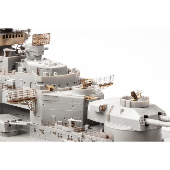 Eduard 53280 1/350 Tirpitz part 2 0 Photo-Etched for Ships Photo etched set