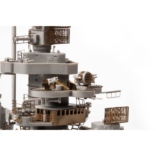 Eduard 53280 1/350 Tirpitz part 2 0 Photo-Etched for Ships Photo etched set