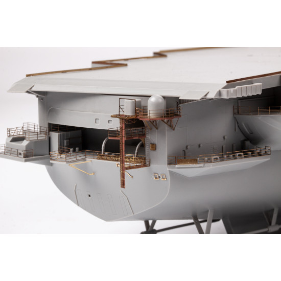 Eduard 53283 1/350 USS Constellation CV-64 part 3 - railings & safety nets 0 Photo-Etched for Ships Photo etched set