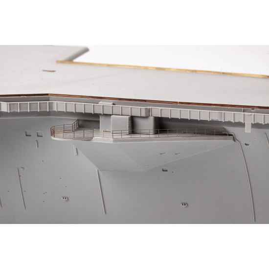 Eduard 53283 1/350 USS Constellation CV-64 part 3 - railings & safety nets 0 Photo-Etched for Ships Photo etched set