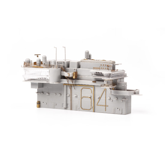 Eduard 53285 1/350 USS Constellation CV-64 part 5 - island 0 Photo-Etched for Ships Photo etched set