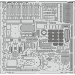 Eduard 53308 1/350 HMS Ark Royal 1939 part 4 0 Photo-Etched for Ships Photo etched set