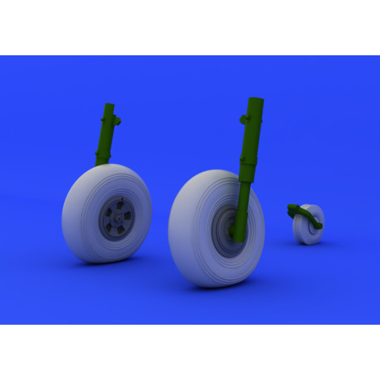 Eduard 624001 1/24 Typhoon wheels Brassin for Aircraft Eduard 624001 1/24 Typhoon wheels Brassin for Aircraft