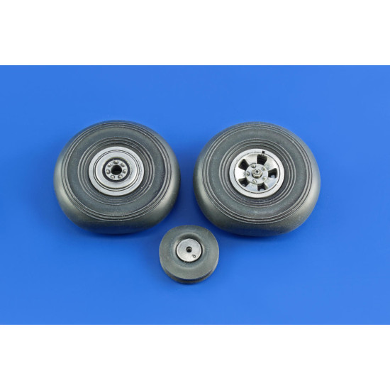 Eduard 624001 1/24 Typhoon wheels Brassin for Aircraft Eduard 624001 1/24 Typhoon wheels Brassin for Aircraft
