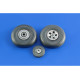 Eduard 624001 1/24 Typhoon wheels Brassin for Aircraft Eduard 624001 1/24 Typhoon wheels Brassin for Aircraft
