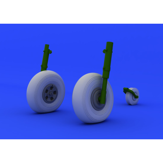 Eduard 624001 1/24 Typhoon wheels Brassin for Aircraft Eduard 624001 1/24 Typhoon wheels Brassin for Aircraft