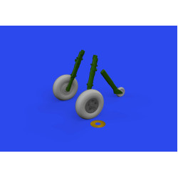 Eduard 624004 1/24 Spitfire Mk.IX wheels 5spoke Brassin for Aircraft