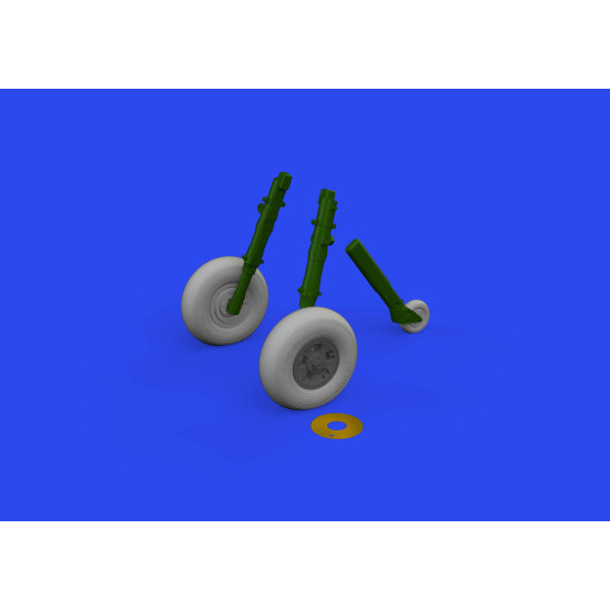 Eduard 624004 1/24 Spitfire Mk.IX wheels 5spoke Brassin for Aircraft