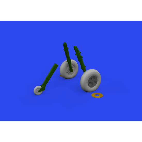 Eduard 624004 1/24 Spitfire Mk.IX wheels 5spoke Brassin for Aircraft