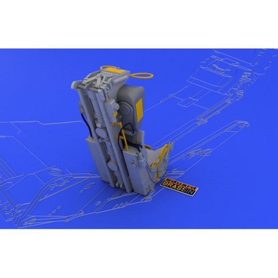 Eduard 632002 1/32 F-4B/J/N/S seat Brassin for Aircraft