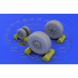 Eduard 632006 1/32 F-4J/S wheels Brassin for Aircraft