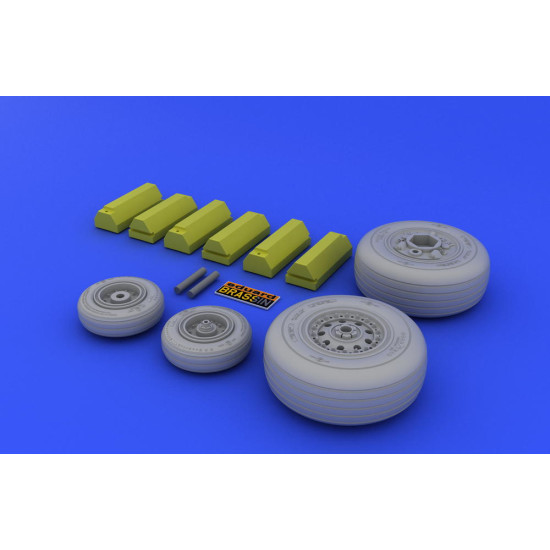 Eduard 632006 1/32 F-4J/S wheels Brassin for Aircraft