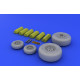 Eduard 632006 1/32 F-4J/S wheels Brassin for Aircraft