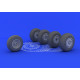 Eduard 632016 1/32 He 219 wheels Brassin for Aircraft