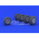 Eduard 632016 1/32 He 219 wheels Brassin for Aircraft