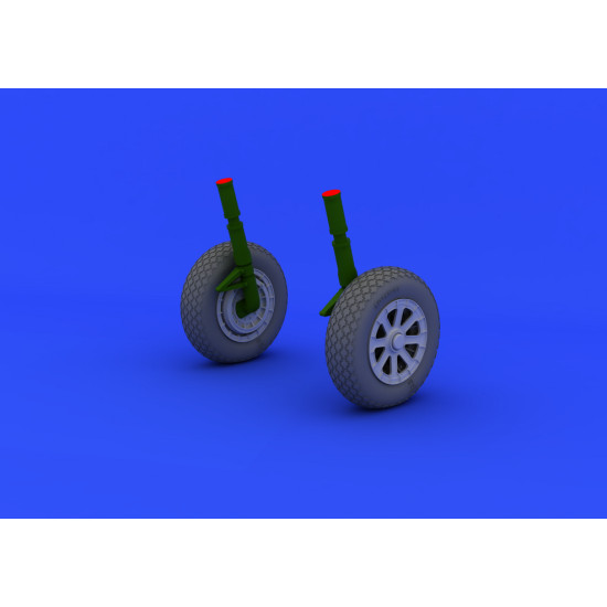 Eduard 632019 1/32 F4U-1 wheels Brassin for Aircraft Eduard 632019 1/32 F4U-1 wheels Brassin for Aircraft