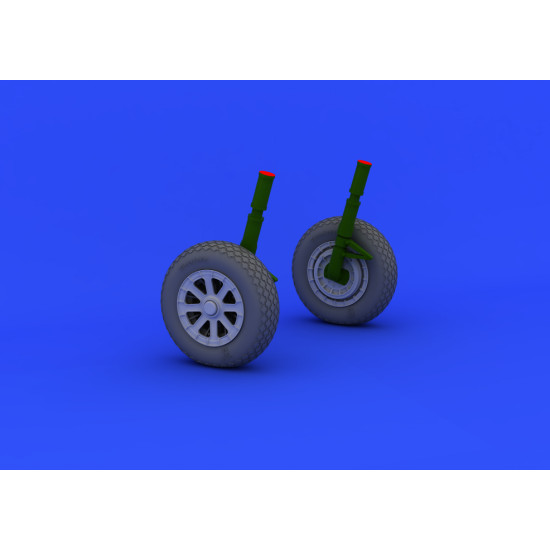 Eduard 632019 1/32 F4U-1 wheels Brassin for Aircraft Eduard 632019 1/32 F4U-1 wheels Brassin for Aircraft