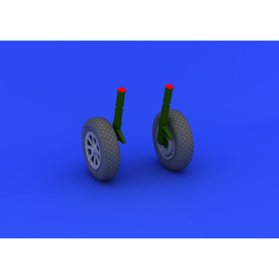 Eduard 632019 1/32 F4U-1 wheels Brassin for Aircraft Eduard 632019 1/32 F4U-1 wheels Brassin for Aircraft