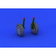 Eduard 632019 1/32 F4U-1 wheels Brassin for Aircraft Eduard 632019 1/32 F4U-1 wheels Brassin for Aircraft