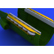 Eduard 632020 1/32 Bf 109G-6 exhaust stacks Brassin for Aircraft