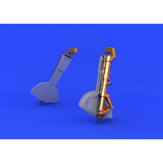 Eduard 632021 1/32 Bf 109G-6 undercarriage legs BRONZE Brassin for Aircraft