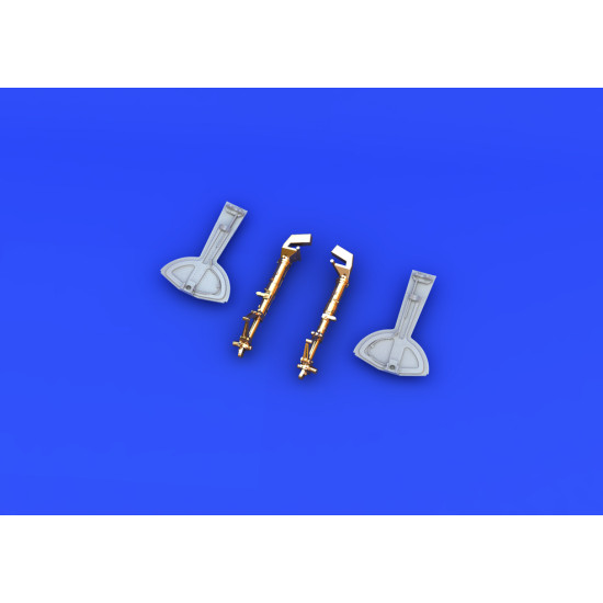 Eduard 632021 1/32 Bf 109G-6 undercarriage legs BRONZE Brassin for Aircraft