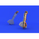 Eduard 632021 1/32 Bf 109G-6 undercarriage legs BRONZE Brassin for Aircraft