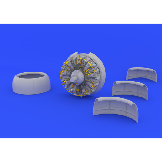 Eduard 632027 1/32 B-17G engine No.1 Brassin for Aircraft