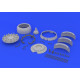 Eduard 632027 1/32 B-17G engine No.1 Brassin for Aircraft