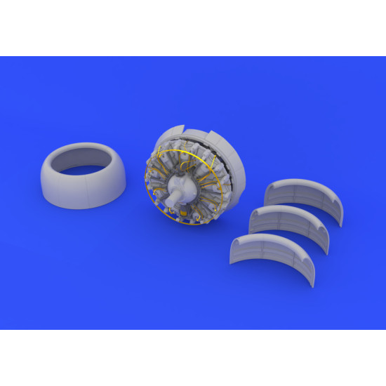 Eduard 632028 1/32 B-17G engine No.2 Brassin for Aircraft