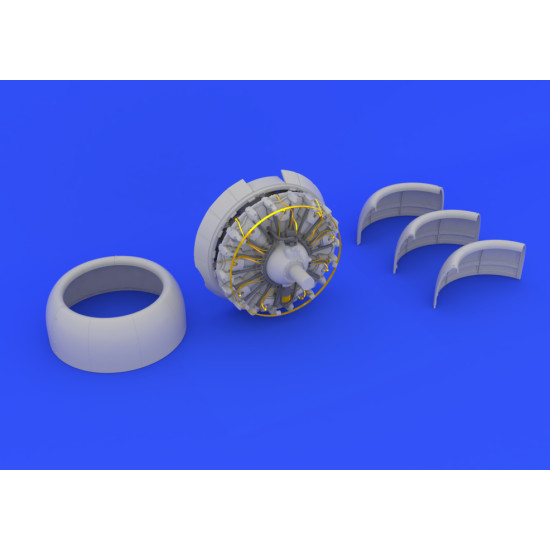 Eduard 632029 1/32 B-17G engine No.3 Brassin for Aircraft