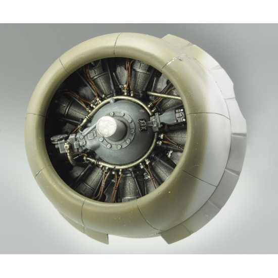 Eduard 632029 1/32 B-17G engine No.3 Brassin for Aircraft