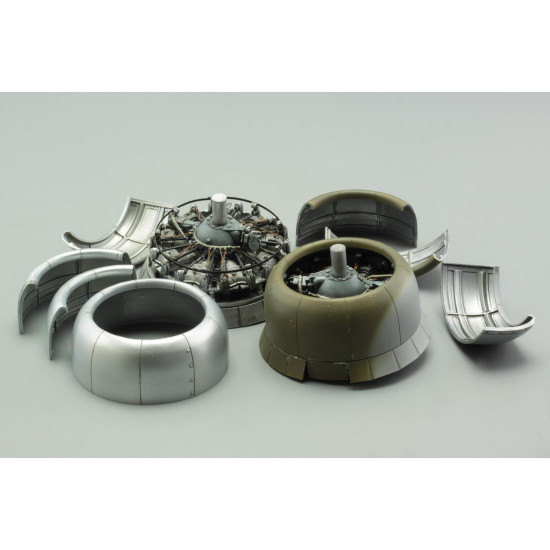 Eduard 632029 1/32 B-17G engine No.3 Brassin for Aircraft